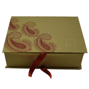 Caja de embalaje de dulces, suministro directo de fábrica, gran papel de almacenamiento decorativo personalizado - Product Image 4