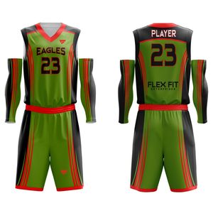 Fast Shipping Sublimation Reversible Basketball Jerseys & <b>Shorts</b> New Designs Reversible Basketball Uniforms - Product Image 6