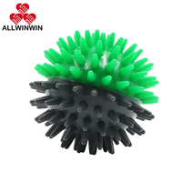 ALLWINWIN SMB18 Balle de massage à picots - Bicolore 7cm PVC Rouleau pour fasciite plantaire