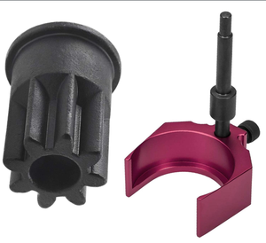 Caterpillar Motorinjektor-Höhen verstell manometer und Motor-Barring-Sockel-Dreh werkzeug - Product Image 1