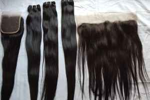 Raw Indian <b>Hair</b> Vendor Unprocessed Raw Indian <b>Hair</b> Bundles Cuticle Aligned Natural Human <b>Hair</b> <b>Kinky</b> <b>Straight</b> Bundles From India - Product Image 6