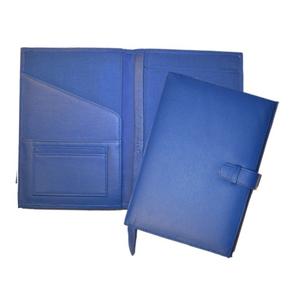 Organizador de cubierta de diario con cierre a presión de cuero genuino tamaño A5 última llegada para cubierta de regalo de negocios - Product Image 1