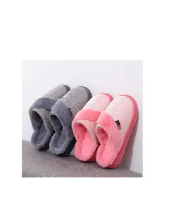 Women Super Soft Warm Comfort Coral Fleece Memory Foam Slippers Cherry strawberry flip flops