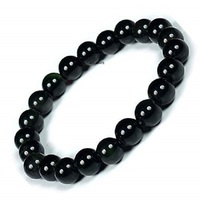 Bracelets de guérison en obsidienne noire Pendentif en pierres précieuses sculptées Chakra Boule Feng Shui Divers cristaux Quartz y compris Quartz Améthyste