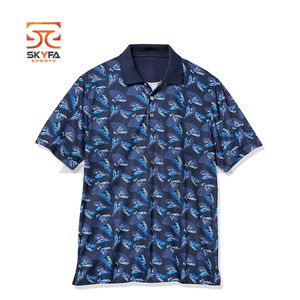 Polo de Golf con logotipo personalizado para hombre, Camisa de algodón de Color liso, talla grande - Product Image 6