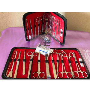 Kit de dissection manuelle avancée en acier inoxydable 2025 pour étudiants en médecine anatomie/biologie/vétérinaire/boîtier marin Scalpel CE - Product Image 1