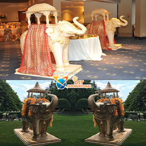 Estatua de pavo real de fibra para entrada de boda, estatua de pavo real de fibra, para bodas - Product Image 3