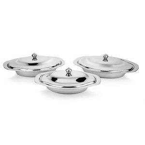 Plato de servicio en forma ovalada con cubierta - Product Image 2