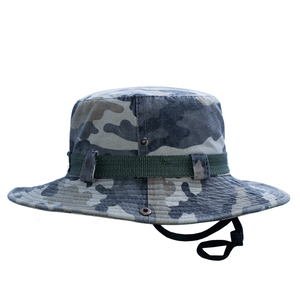 <b>Bucket</b> <b>Hat</b> 100% Washed Cotton Twill <b>Camo</b> - Product Image 2