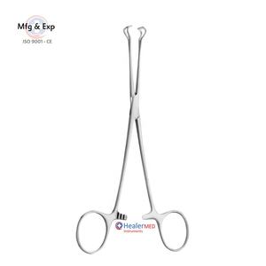 Pinzas para Tejidos Babcock - Pinzas de Agarre y Hemostáticas de Acero Inoxidable, Instrumentos Quirúrgicos Manuales, Herramientas Quirúrgicas Básicas - Product Image 6