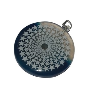 Acheter des pendentifs gravés de disque d'étoile en ligne: pendentifs gravés de disque d'étoile à vendre pendentif en pierre gravée de guérison - Product Image 1