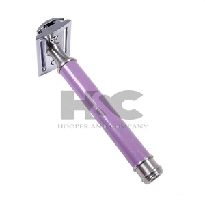 Xiaomi — rasoir DE sécurité à Double bord, accessoire portable à manche violet - Product Image 5
