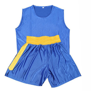 ชุดกางเกงมวยไทยแบบใหม่ เสื้อกั๊กคิกบ็อกซิ่ง กางเกงขาสั้น เสื้อกล้ามสำหรับฝึกซ้อม - Product Image 1