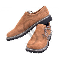 Chaussures classiques brodées en cuir véritable, style bohémien, personnalisées, oktoberkes