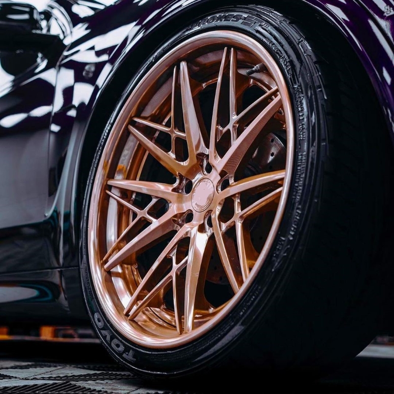 Лидер продаж, колесные диски из кованого сплава для обода автомобиля 5x112 5x114,3 5x120, литые диски