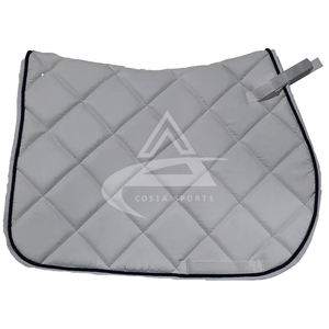 124 Diamond Artificial Leather <b>Saddle</b> <b>Pad</b> High Quality Western Custom Design Comfortable Horse <b>Saddle</b> <b>Pads</b> With Soft Padded - Product Image 6