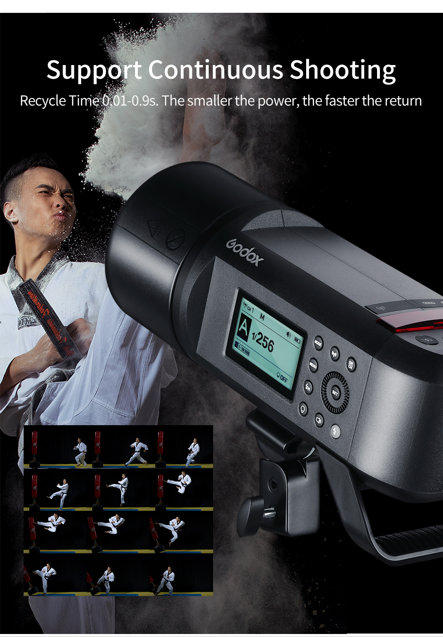 Godox AD600 Pro WITSTRO All-in-One Outdoor Flash AD600Pro Li-on Battery TTL HSS with Built-in 2.4G Wireless X System