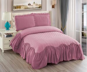 VICTORIYA-funda de cama de tamaño KING, cubierta sólida con juego de almohada, novedad - Product Image 1