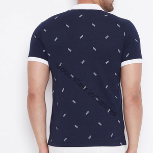 Camiseta de algodón de manga corta para hombre, POLO personalizado transpirable OEM/ODM, venta al por mayor - Product Image 6