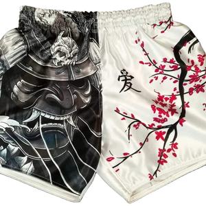 Custom Full Sublimated Logo <b>Stretch</b> Breathable Quick Dry MMA <b>Shorts</b> for Boxing Fitness Martial Arts Karate - Product Image 1