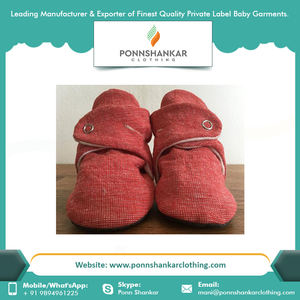 Organic Cotton Infant Toddler Baby Boot Shoes Booties - Product Image 3