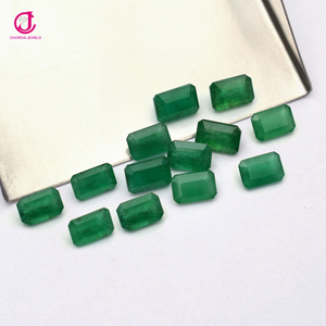 4x3 - 6x4mm tự nhiên zambian <span class=keywords><strong>Emerald</strong></span> mặt <span class=keywords><strong>Octagon</strong></span> cắt đá quý bán buôn đá quý cho trang sức thiết lập bán chạy nhất - Product Image 2