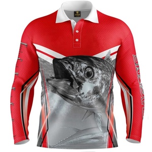 Camisas de alta calidad para hombre, Camisa de algodón/poliéster con media cremallera, de manga larga, informal - Product Image 2