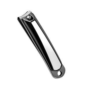 Cortaúñas doradas portátiles, cortador Personal de acero inoxidable con logotipo personalizado y funda de Metal, nuevo diseño - Product Image 3