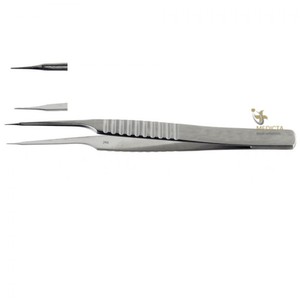 Micro-dilatador de embarcación, mango plano de 11cm, punta recta de 0,1mm - Product Image 2