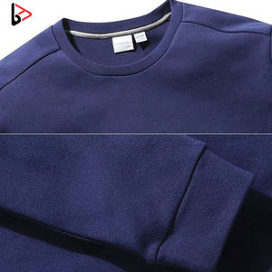 Sweat-shirt à col rond décontracté personnalisé pour hommes et femmes Pull-over long d'hiver Design 3D Pattern XS Size Woven Fabric - Product Image 3