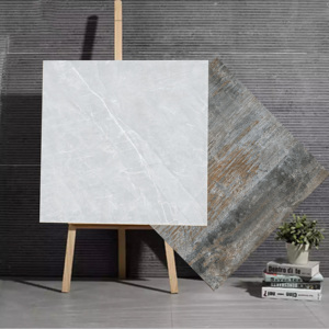 Tendance marbre résistant à l'usure épaisseur 6mm 1200x1200mm carreaux de sol en porcelaine de stationnement pour hôtel sept étoiles. - Product Image 2