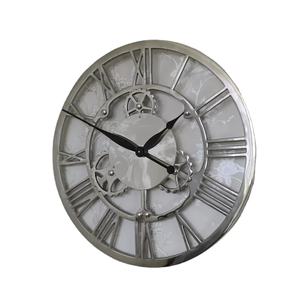 Argent Décoratif Horloge Murale - Product Image 1
