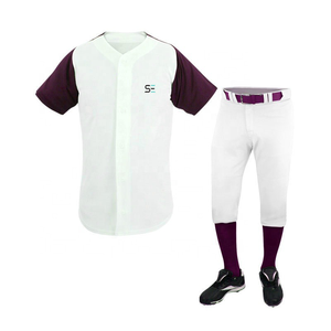 Base <b>Ball</b> Uniform Set High Quality Men <b>Baseball</b> Uniform / Softball Sportswear Uniforms - Product Image 3