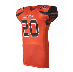 Uniforme de football américain taille adulte prix d'usine en stock vente en ligne uniforme de football américain pour hommes - Product Image 2