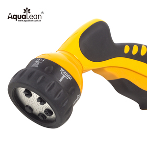 6 Spray Pattern Dual Flow Hand Spray Hose Nozzle