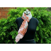 Écharpe douce, châle, paréo, grande robe cache-cœur en coton à motif floral pour femme, idée cadeau pour elle, vente en gros