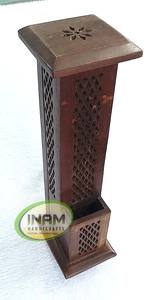 Quemador de incienso hecho a mano de madera de alta calidad, Jali works, artesanía inam - Product Image 2