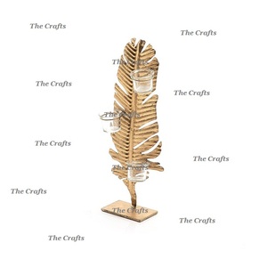 Extremely Good Design <b>Candle</b> <b>Holder</b> In <b>Brass</b> And Glass <b>Candle</b> <b>Holder</b> For Home And Wedding Decor Accessories - Product Image 3