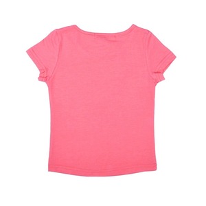 Camiseta de verano con cuello redondo de algodón 100% de alta calidad para mujeres y niños Precio al por mayor de nuevo diseño de Bangladesh Camiseta de artículos en stock OEM - Product Image 1