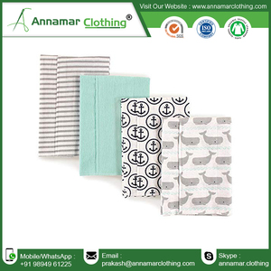 Custom Design Cotton Baby Bibs Muslin Washable Anti-Bacterial Eco-Friendly Disposable - Product Image 6