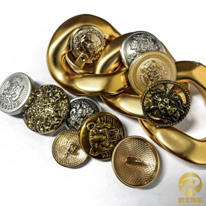 Nhà Máy Giá Shank Nút Tùy Chỉnh Hợp Kim Kẽm Tùy Chỉnh Kim Loại Logo Shank Nút Dập Nổi Kim Loại May Phụ Kiện Cho Áo. - Product Image 5