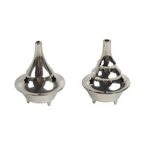 Royal Home Decor Gold Brass <b>Incense</b> Burner <b>Cone</b> Design with Plated Finishing Stand for Tea Scent Fragrance - Product Image 6