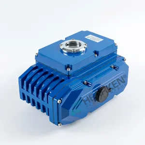 HEA Series China 220VAC 24VDC 4-20 ma 90 Degree Quarter Turn Rotary Electric Actuator Valve