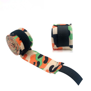 Vendaje de algodón puro de 1,5 m al por mayor, vendaje de muñeca de entrenamiento de boxeo, envoltura de mano, protección de combate, envolturas de mano de sublimación Muay Thai - Product Image 2