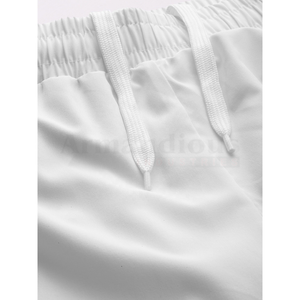 กางเกงขาสั้นผู้ชายลำลองเอวกลางผูกเชือก หลายสี ลายพิมพ์ดิจิทัล กันยับ - Product Image 4