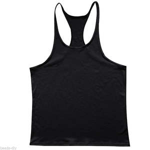 Latest Wholesale Custom Gym Workout Men Tank Top Plus Size Cheap CUSTOMIZED GYM TANK TOPS SINGLETS WITH CUSTOM LOGO - Product Image 1