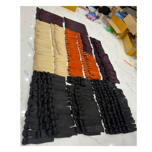 Extensions de cheveux humains Remy 100% double drawn, cuticules alignées, vierges vietnamiennes, lisses comme des baguettes, longueurs de 8 à 30 pouces, fabrication à la machine, vente en gros - Product Image 2