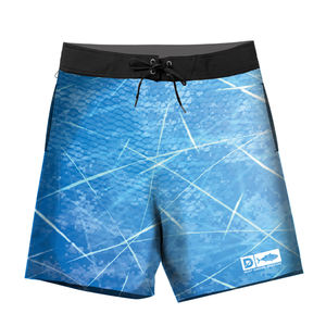 Bañadores cortos de playa para hombre, traje de baño personalizado de diseño azul - Product Image 6