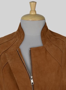 Chaqueta de piel de vaca con cremallera para hombre, disponible en todos los colores - Product Image 4