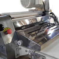 Nouvelle machine à étaler la pâte électrique professionnelle en acier inoxydable, réversible, pour table, pour boulangerie, base de pizza, pâtisserie, farine